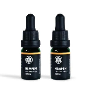 2 x CBD 500mg dropper bottles for bundle deal offer