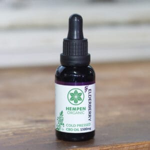 Organic Elderberry Cold Pressed CBD Oil 1500mg